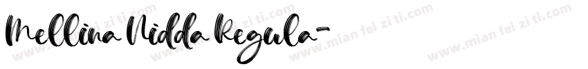 Mellina Nidda Regula字体转换